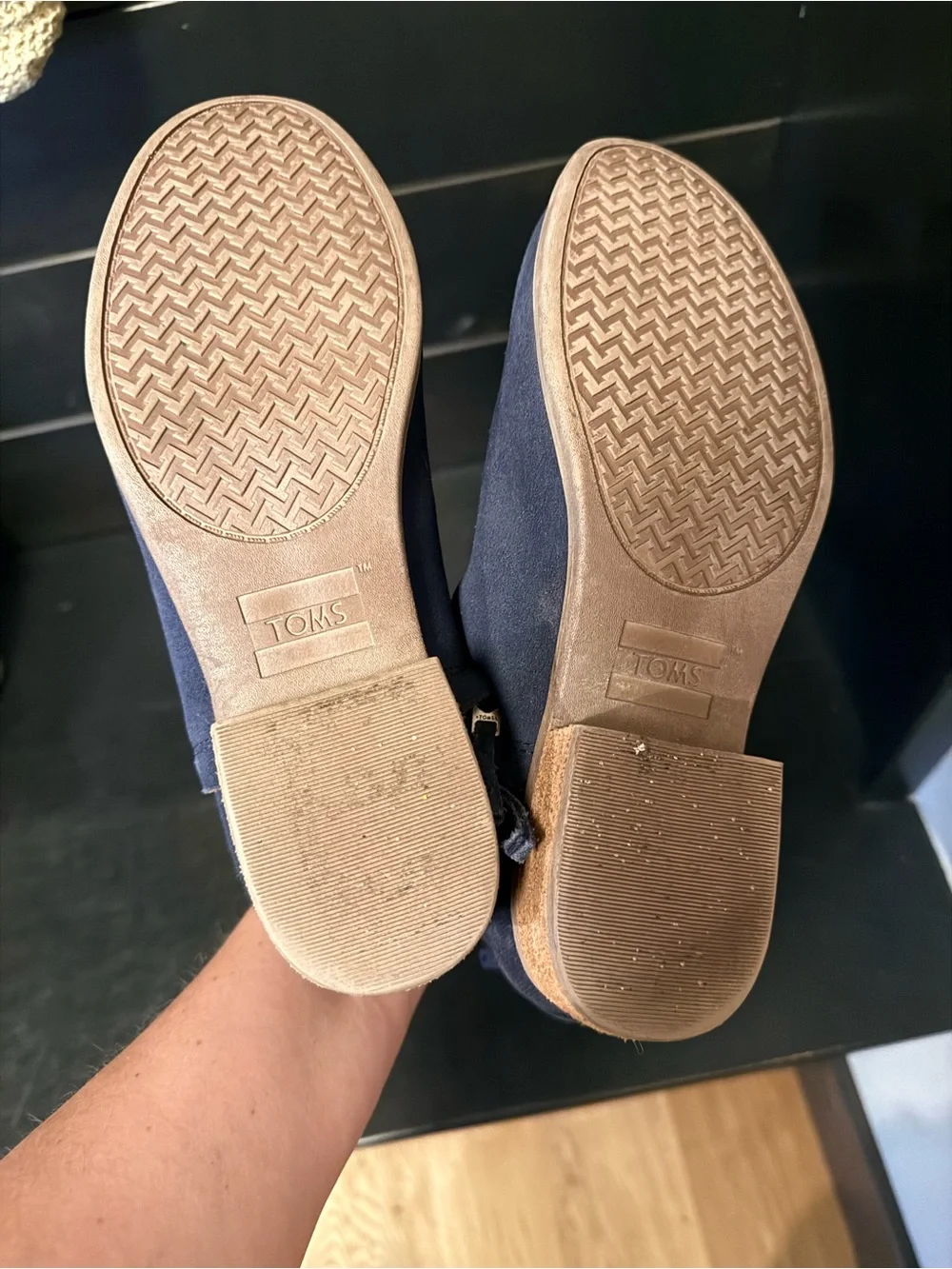 Toms low stacked